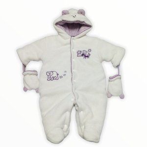 B.U.M Equipment Polar Bear Design Baby Snowsuit